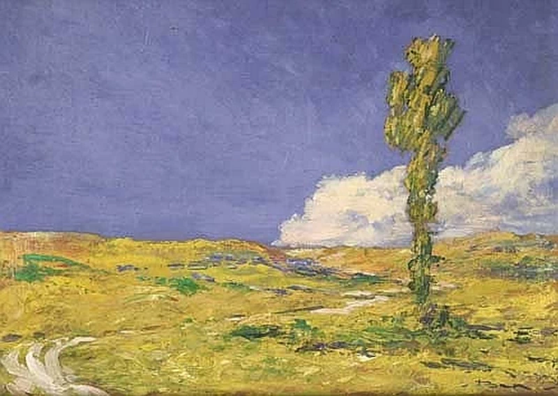 Paesaggi con pioppi